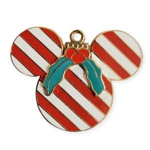 DLR - 2008 Mickey Mouse Icon Ornament Candy Cane Disney Pin